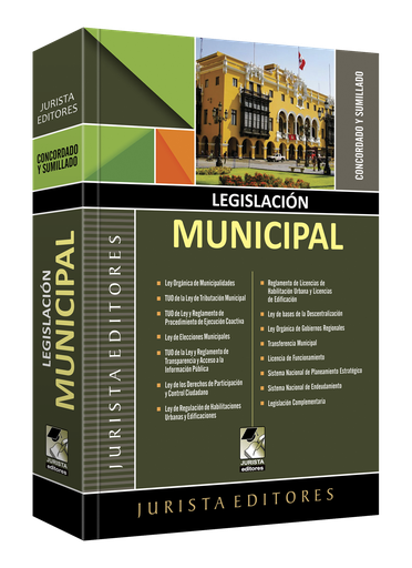 [9789972229718] LEGISLACIÓN MUNICIPAL
