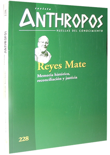 [015260] REVISTA ANTHROPOS. HUELLAS DEL CONOCIMIENTO