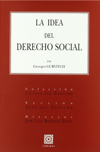 [9788481510300] LA IDEA DEL DERECHO SOCIAL