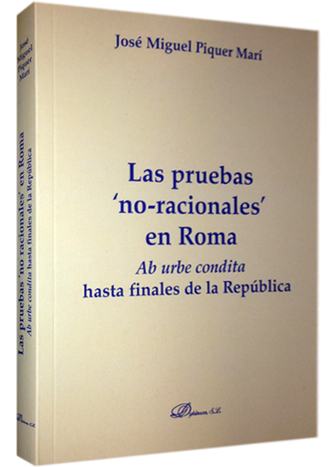 [9788498498950] LAS PRUEBAS 'NO-RACIONALES' EN ROMA