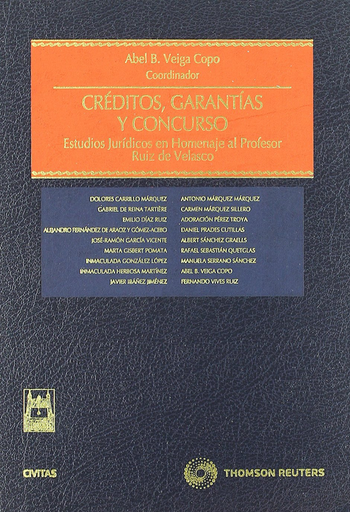 [9788447034772] CRÉDITOS, GARANTÍAS Y CONCURSO