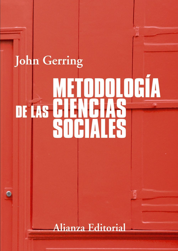 [9788420689807] METODOLOGÍA DE LAS CIENCIAS SOCIALES