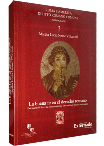[9789587105742] LA BUENA FE EN EL DERECHO ROMANO
