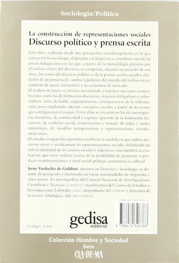 [9788474326383] DISCURSO POLÍTICO Y PRENSA ESCRITA