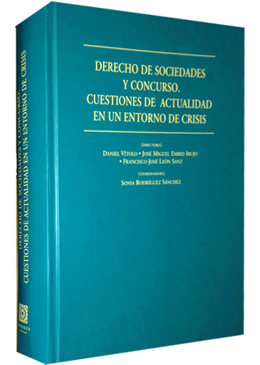 [9788498368321] DERECHO DE SOCIEDADES Y CONCURSO