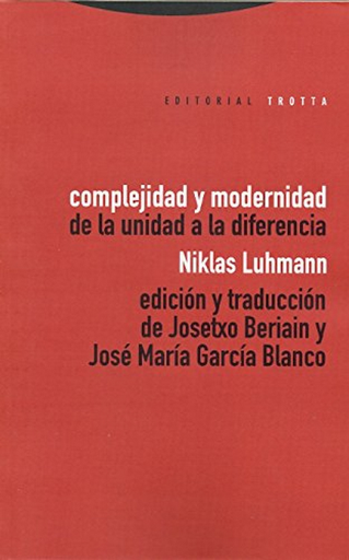 [9788481642186] COMPLEJIDAD Y MODERNIDAD