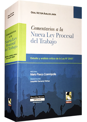 [9786124066474] COMENTARIOS A LA NUEVA LEY PROCESAL DEL TRABAJO