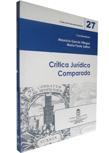 [9789587199673] CRÍTICA JURÍDICA COMPARADA