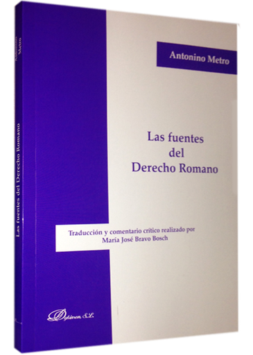 [9788415455479] LAS FUENTES DEL DERECHO ROMANO