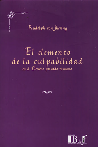 [9789974708020] EL ELEMENTO DE LA CULPABILIDAD EN EL DERECHO PRIVADO ROMANO