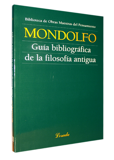 [9789500393843] GUÍA BIBLIOGRÁFICA DE LA FILOSOFÍA ANTIGUA