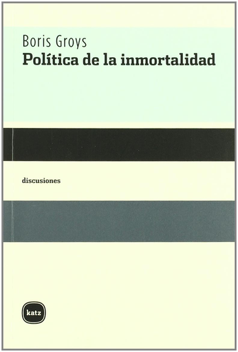 [9788496859258] POLÍTICA DE LA INMORTALIDAD