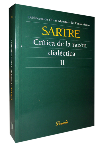 [9789500393195] CRÍTICA DE LA RAZÓN DIALÉCTICA II
