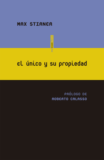 [9788415601845] EL ÚNICO Y SU PROPIEDAD