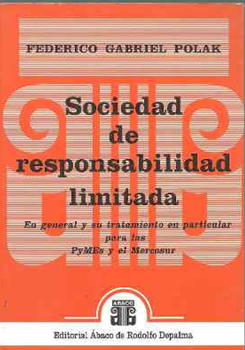 [9789505691081] SOCIEDAD DE RESPONSABILIDAD LIMITADA