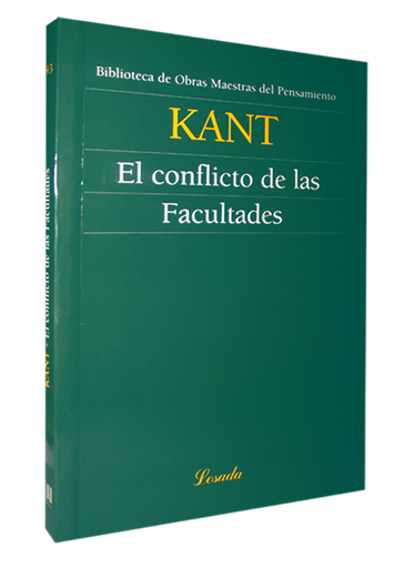 [9789500392976] EL CONFLICTO DE LAS FACULTADES