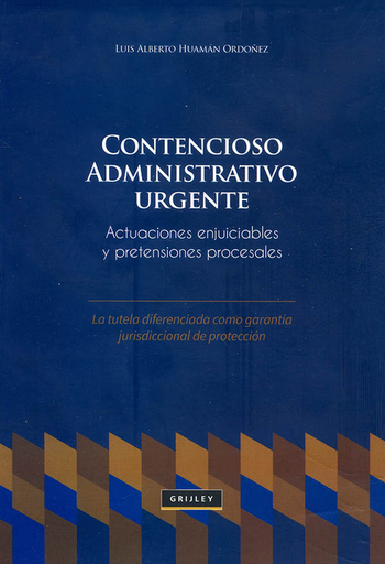 [9789972044335] CONTENCIOSO ADMINISTRATIVO URGENTE