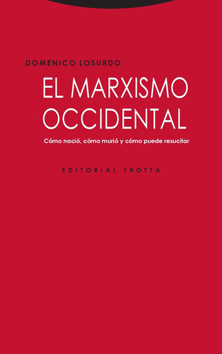 [9788498797640] EL MARXISMO OCCIDENTAL
