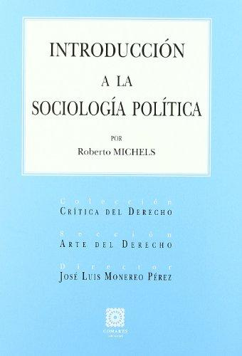 [9788498361421] INTRODUCCIÓN A LA SOCIOLOGÍA POLÍTICA