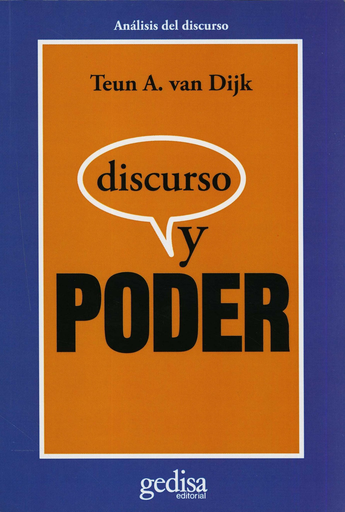 [9788497842822] DISCURSO Y PODER