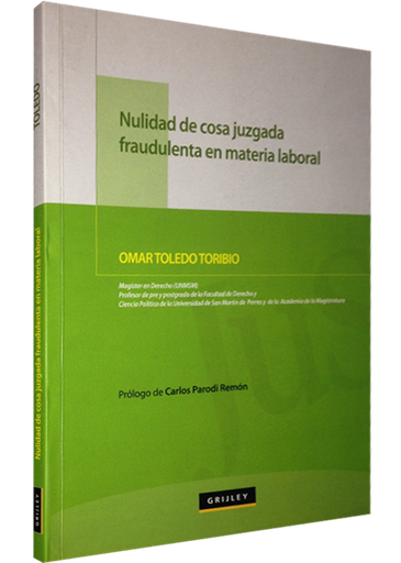 [9789972042935] NULIDAD DE COSA JUZGADA FRAUDULENTA EN MATERIA LABORAL