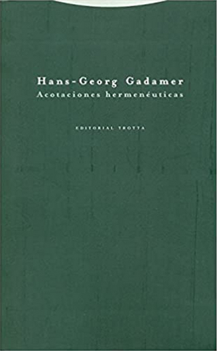 [9788481645026] ACOTACIONES HERMENÉUTICAS