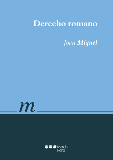 [9788491231554] DERECHO ROMANO