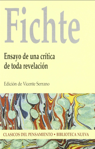 [9788497420365] FICHTE - ENSAYO DE UNA CRITICA