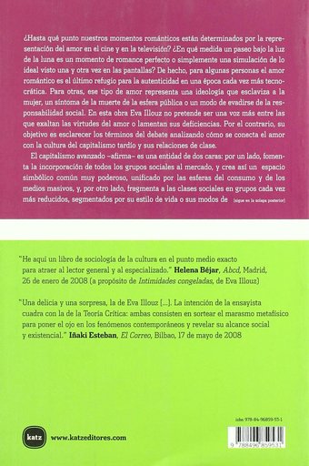 [9788496859531] EL CONSUMO DE LA UTOPÍA ROMÁNTICA