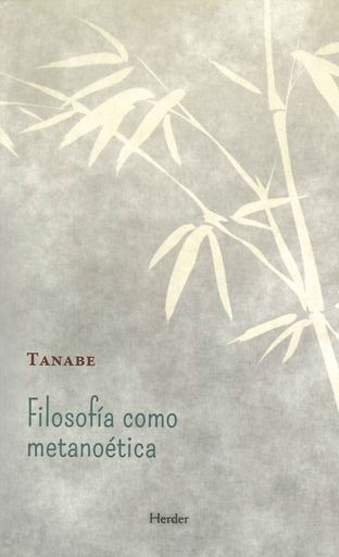 [9788425433351] FILOSOFÍA COMO METANOÉTICA