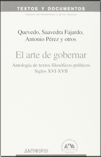 [9788476588727] EL ARTE DE GOBERNAR