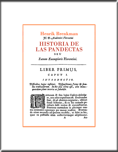 [9788490858882] HISTORIA DE LAS PANDECTAS