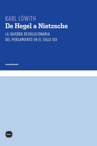 [9788496859166] DE HEGEL A NIETZSCHE