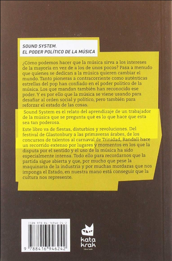 [9788416946242] SOUND SYSTEM: El poder político de la música
