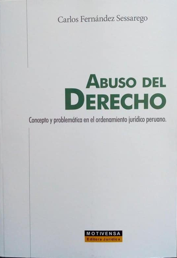 [9786124144288] ABUSO DEL DERECHO
