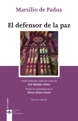 [9788430981588] EL DEFENSOR DE LA PAZ