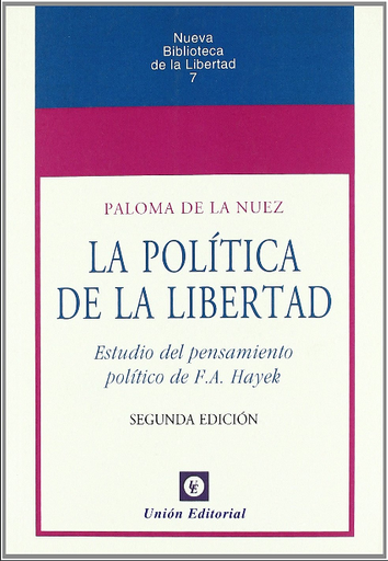 [9788472094895] LA POLÍTICA DE LA LIBERTAD