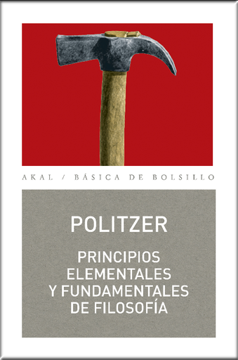 [9788446022107] PRINCIPIOS ELEMENTALES Y FUNDAMENTALES DE FILOSOFÍA