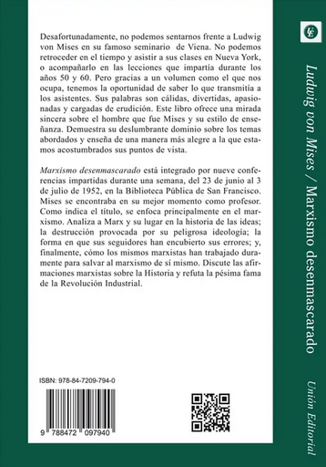 [9788472097940] MARXISMO DESENMASCARADO
