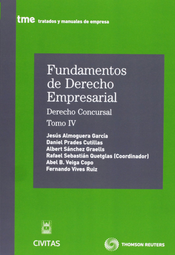 [9788447038626] FUNDAMENTOS DE DERECHO EMPRESARIAL IV