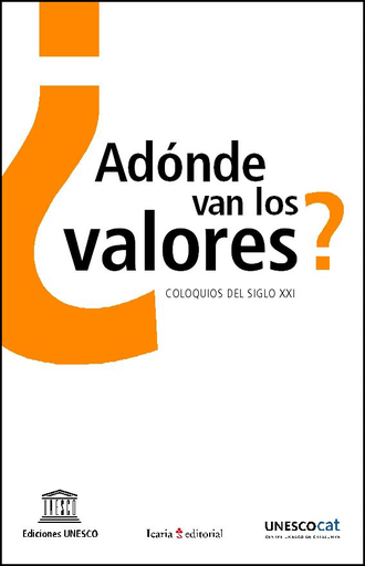 [9788474268164] ¿ADONDE VAN LOS VALORES?