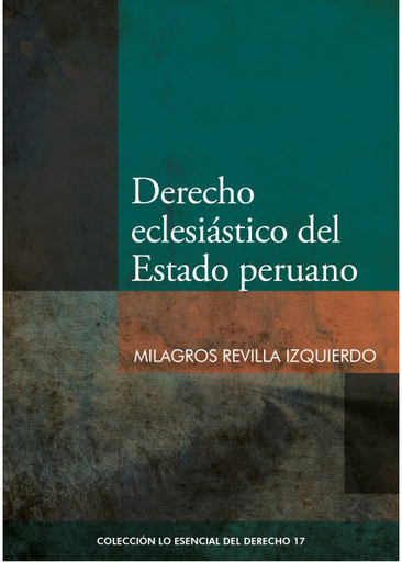 [9786123172596] DERECHO ECLESIÁSTICO DEL ESTADO PERUANO