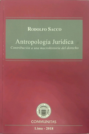 [9786124333057] ANTROPOLOGÍA JURÍDICA