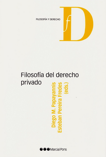 [9788491235842] FILOSOFÍA DEL DERECHO PRIVADO