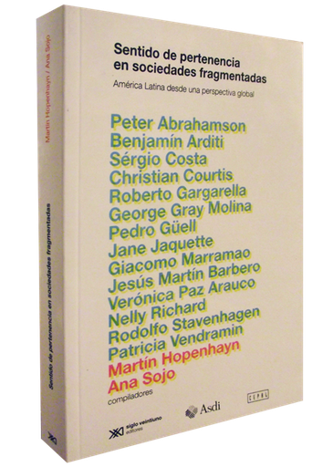 [9789876291965] SENTIDO DE PERTENENCIA EN SOCIEDADES FRAGMENTADAS