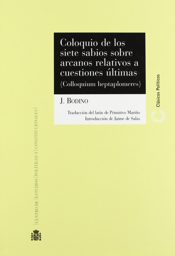 [9788425910715] COLOQUIO DE LOS SIETE SABIOS SOBRE ARCANOS RELATIVOS A CUESTIONES ÚLTIMAS