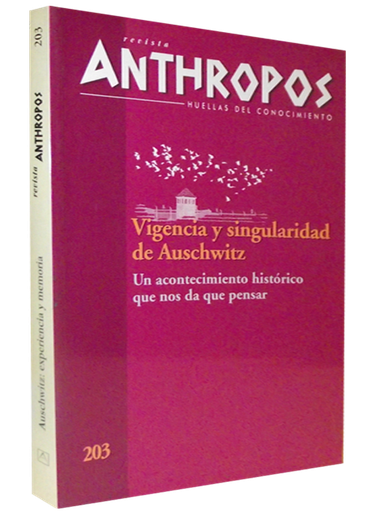 [015289] REVISTA ANTHROPOS. HUELLAS DEL CONOCIMIENTO