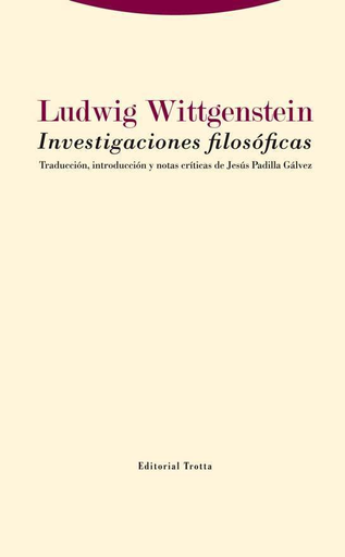[9788413640204] INVESTIGACIONES FILOSÓFICAS