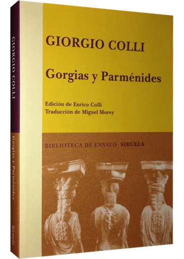 [9788498413885] GORGIAS Y PARMÉNIDES