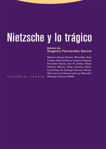 [9788498793499] NIETZSCHE Y LO TRAGICO
